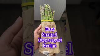 How to cook Asparagus (Spargel )in a pan?recipe#shortviral #spargel #asparagus