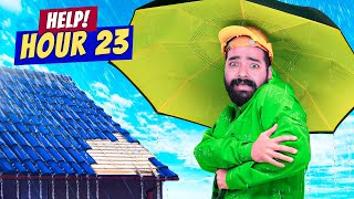 Building Houses  in 24 Hours Challenge🔥🔥