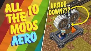 All The Mods 10 Aeronautics EP9 This Create Farm is BROKEN with Coaster Rivets