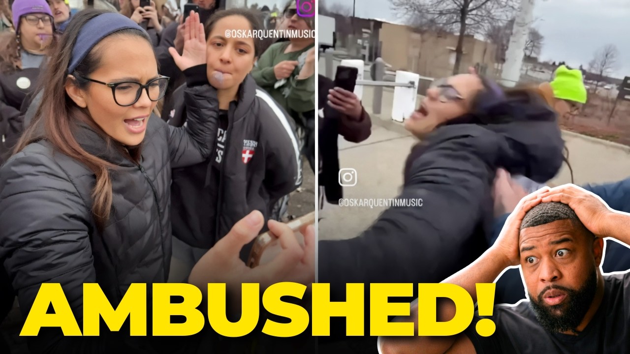 TPUSA Reporter Savannah Hernandez BRUTALLY Attacked by LEFTIST MOB