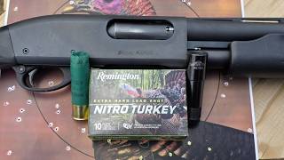 Remington Nitro Turkey 12ga 3" 1-7/8oz #5 Test W/ Remington 870 & Colonial Arms XF .675 Choke