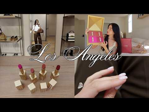 LA diaries ♡ day in my life, grwm, russian manicure, luxury unboxing, Jimmy Choo FW24 preview!