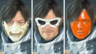 Death Stranding 2 - ALL Sunglasses and Masks