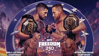 Uppercut : Preview UFC Freedom 250