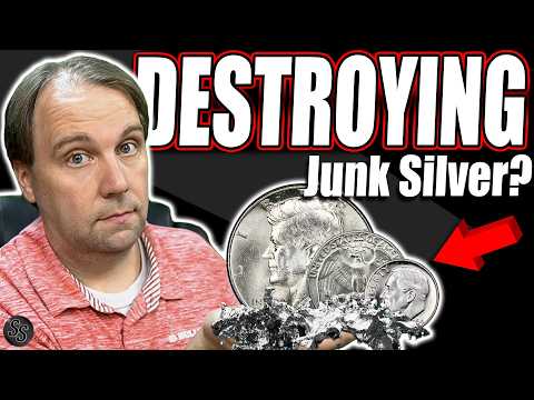 THIS is Why Dealers Are DESTROYING 90% Junk Silver!