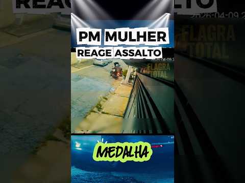 Essa Policial merece uma Medalha, não acha?