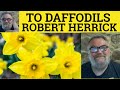 Themes and Analysis of 'To Daffodils'