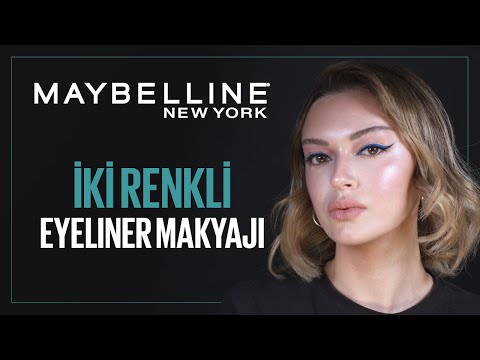 Alp Kavasoğlu'ndan 'İki Renkli Eyeliner' Makyajı 💙