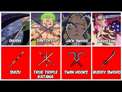 Blox Fruits Vs One Piece Swords Comparison After Update!