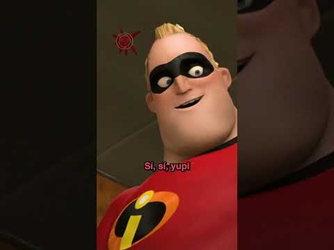 El MENSAJE OSCURO de LOS INCREÍBLES #shorts #animation #disney
