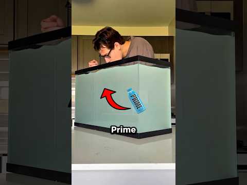 Drinking 100 Liters Of Prime With a Fork ๐ฑ