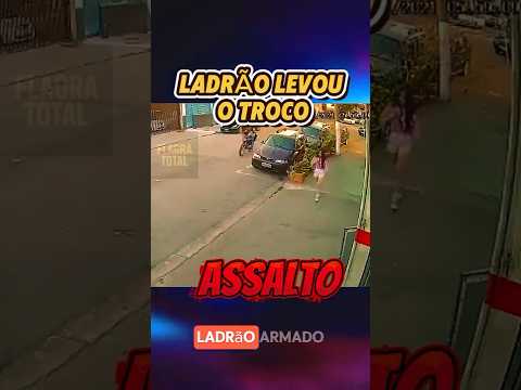 "LADRÃO rouba MULHER e moradores partem PRA CIMA! 😱"