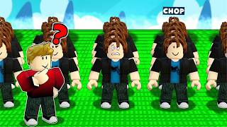 ROBLOX  ONLY 1% OF PEOPLE CAN FIND CHOP IN A ROOM FULL OF BOTS