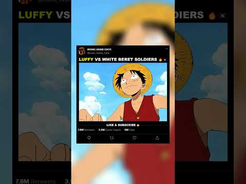 Luffy vs White Beret Soldiers π₯π΄ββ οΈ | EDIT | #onepiece #shorts #luffy #nami