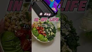 A day in my life ( What I eat in a day edition)￼￼ #students #myday #vlog #healthylifestyle