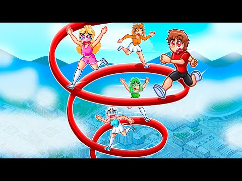 INTENSE DEADLY SPIRAL CLIMB CHALLENGE In GTA 5...