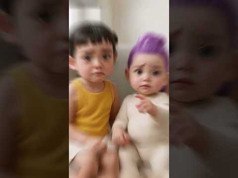 Hero baby RUMI rescues Derpy from the washing machine!#kpop #kpopdemonhunters #funny #shorst