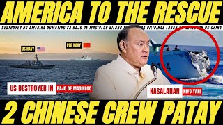 US 7TH FLEET NAGPADALA NG DESTROYER SA BAJO DE MASINLOC, 2 CHINESE COAST GUARD PATAY | USS HIGGINS