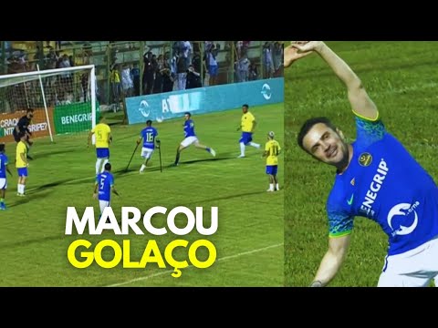 EX-FUTSAL FALCÃO JOGANDO NO FUTEBOL DE CAMPO