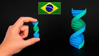 Origami de DNA Fácil - Instruções em Português BR