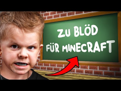 Marlon MUSS zur Minecraft-Schule… und rastet komplett aus!  😂