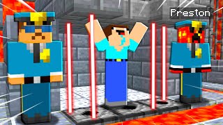 9 Ways To Escape Preston's *SECRET* Minecraft Prison ( Noob1234)