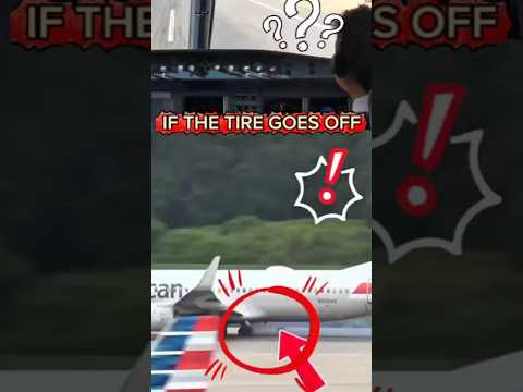Tire Explodes on Landing… No One Saw This Coming!