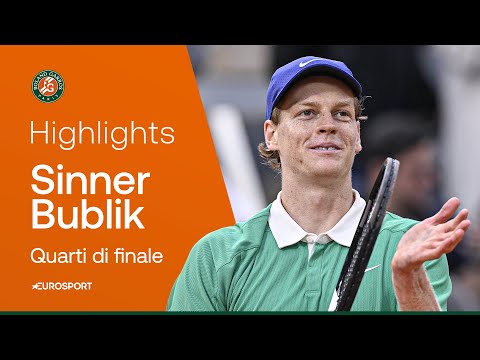 Sinner - Bublik | HIGHLIGHTS | Roland Garros 2025
