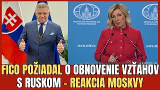 AKTUÁLNE Z MOSKVY: Robert Fico požiadal o obnovenie vzťahov s Ruskom.| TVOTV