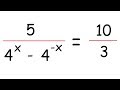 Exponential Equations and Their Solutions
