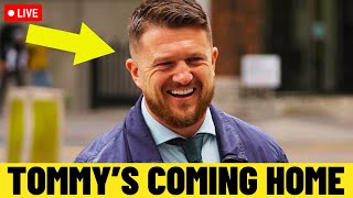 Breaking News: TOMMY ROBINSON IS FINALLY FREE FROM PRISON!