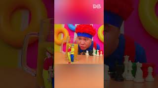 Mini Prank by Chicky and Cha-Cha | D Billions VLOG English #shorts #forkids