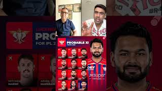 No Top 4 for LSG? Ashwin’s Brutal Point Table Prediction for lsg 👀 #cricket #shorts