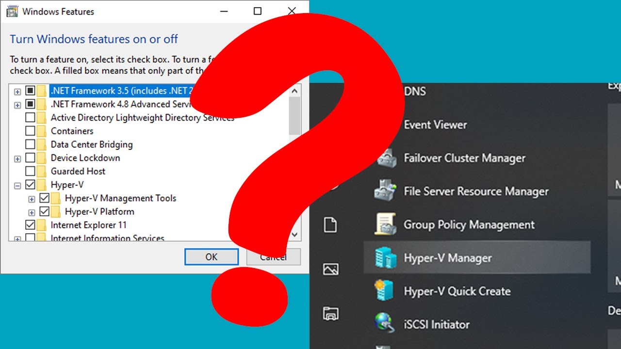 Hypervis How to Enable and Run the Missing Hyper-V Manager After Installing it ...