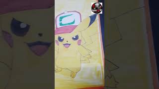 Easy Pikachu Drawing Step by Step ⚡ | Cute Pokémon Drawing #kakashianimeart