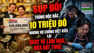 SỤP ĐỔ! TRÚNG ĐỘC ĐẮC 10 TRIỆU ĐÔ NHƯNG VỢ CHỒNG VIỆT KIỀU LẠI QUAY VỀ LÀM NAIL, RỬA BÁT THUÊ.