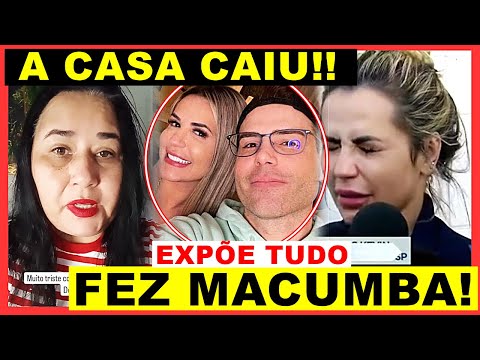 🔴FEZ MACUMBA? Cléo Loyola revela que LUIZ BACCI pagou macumba para Deolane Bezerra e sua mãe Solange