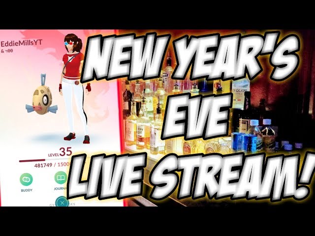 NEW YEAR'S EVE LIVE STREAM!! // LAST STREAM OF 2017!!!