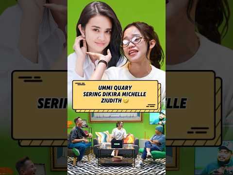 Ummi Quary sering dikira Michelle Ziudith‼️🤣 #ummiquary #wendicagur #shorts
