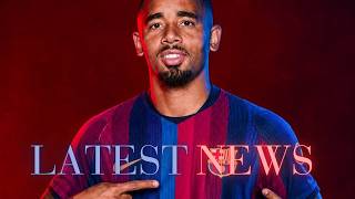 🚨 GABRIEL JESUS TO BARCELONA, HERE WE GO! €10M DEAL | UCL DRAW REACTION