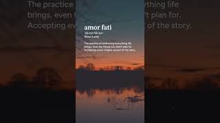 Some moments are planned and others surprise us. Amor Fati is about embracing both ❤️