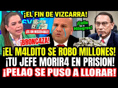 LO REVOLCARON! MILAGROS HACE M*RD4 A ALEJANDRO SALAS ERES CHUPE DE VIZCARRA QUE LE TAPA SUS MILLONES