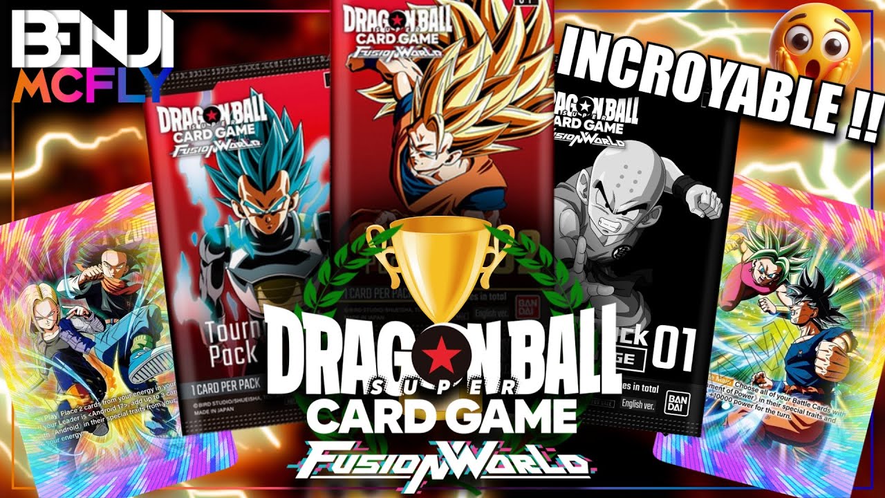 🏆Ces cartes Winner sont INCROYABLES ! ✨😍 Unboxing Kit Tournoi FB02 Dragon Ball Fusion World