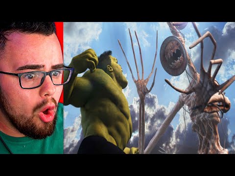 HULK vs SIREN HEAD in REAL LIFE! (Reaction)