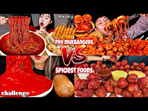 PRO MUKBANGERS DON’T KNOW THE WORD SPICY! PART 2🌶️🔥🥵