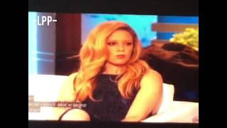 Natasha Lyonne on The Ellen Show today. 9.29.2015