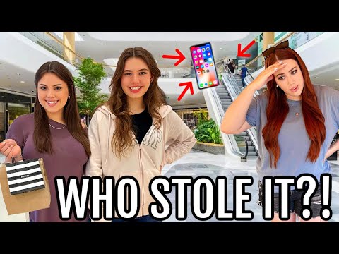 My Teen DAUGHTER'S Phone Was STOLEN!!😱📱Summer Clothes Shopping at the MALL!
