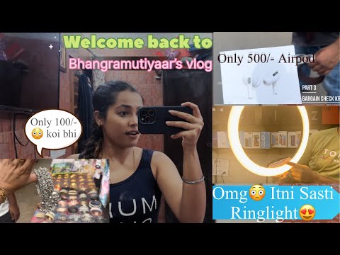 Explore Gaffar market in Delhi😳 (Karol Bagh)/ worth it or not? / Bhangramutiyaar’s vlog ￼