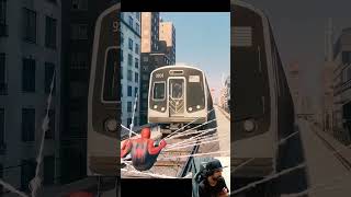 Puede Spider Man Parar el TREN? #gaming  #spiderman