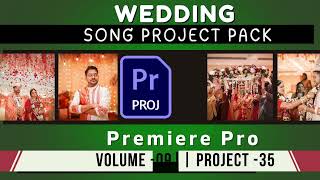 Premiere Pro Cinematic Wedding Song Project | Quick Download | PC-2109 #weddingproject